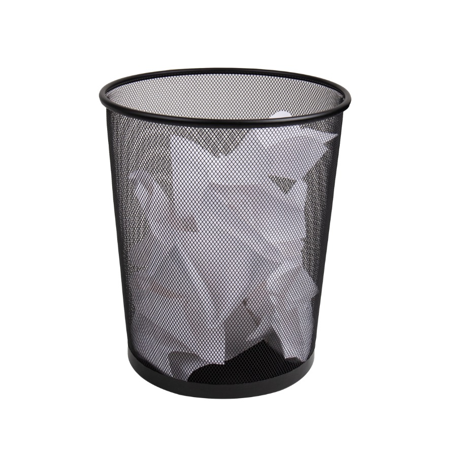 Paper Basket Mesh - Mesh Trash Can 16.65L 4.4 gal