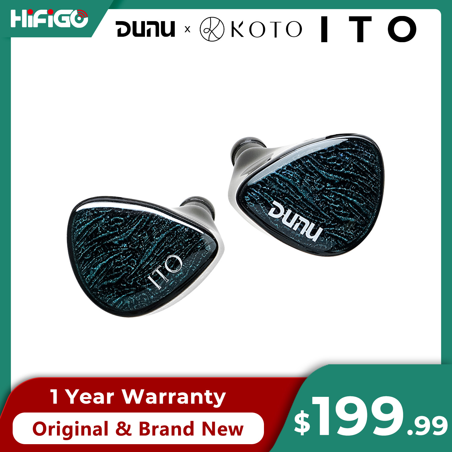 Telephone Headset Office - DUNU x KOTO ITO In-ear Earphones
