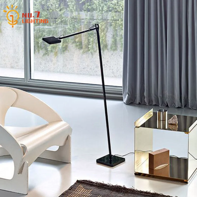 Designer Industrial Swing Arm  – обзор и цена Floor Lamp Arched