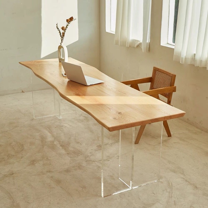 Nordic Solid Wood Acrylic Floa – обзор и цена Office Furniture And Desks