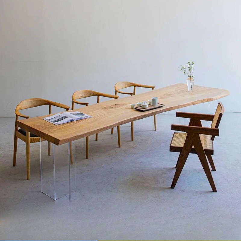 Nordic Solid Wood Acrylic Floa – обзор и цена Office Furniture And Desks