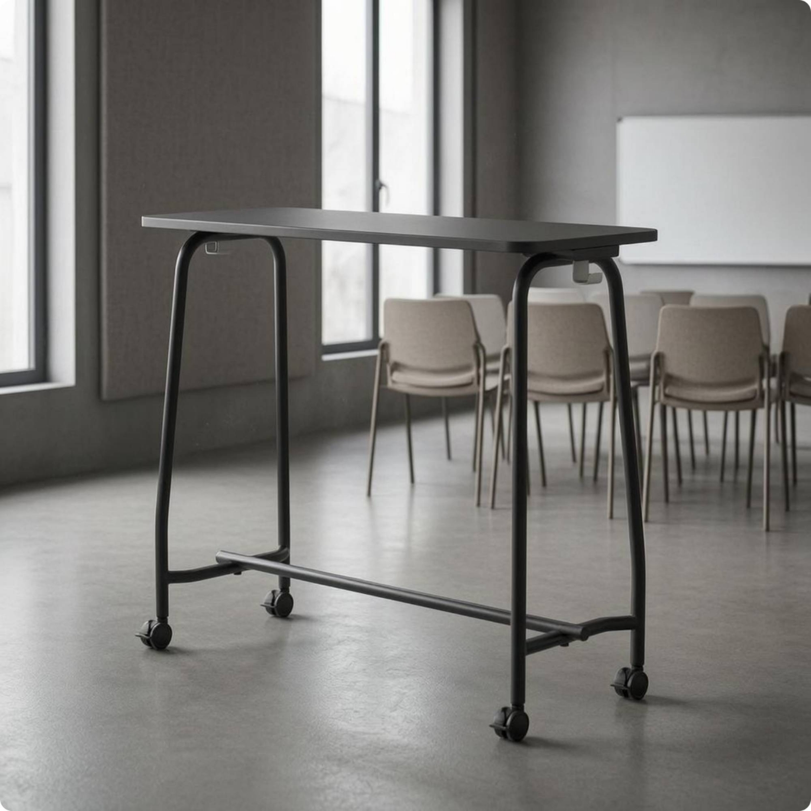 Mobile Training Desk Flat Tabl – обзор и цена Office Furniture And Desks