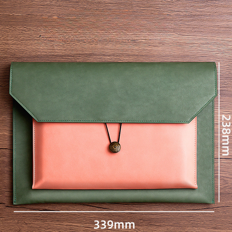 Leather File Bag A4 Paper File – обзор и цена Binder Storage Box