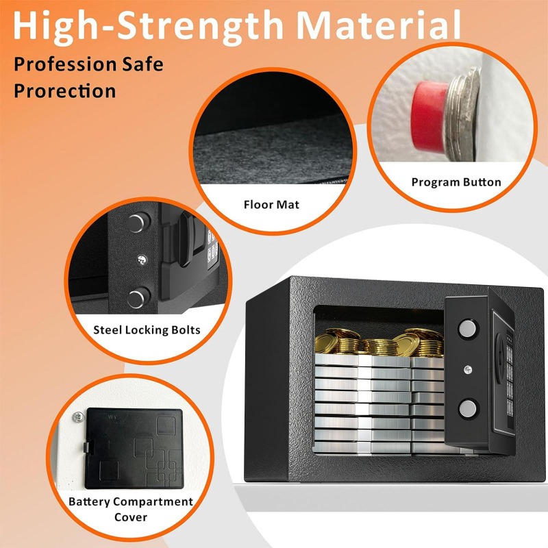 Digital Electronic Safe Box wi – обзор и цена Binder Storage Box