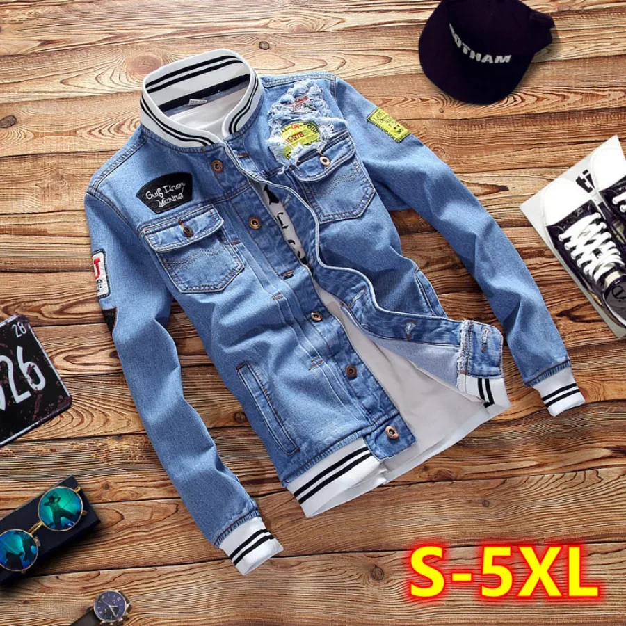 New 2026 Men's Denim Jackets F – обзор и цена Coat Rack Standing