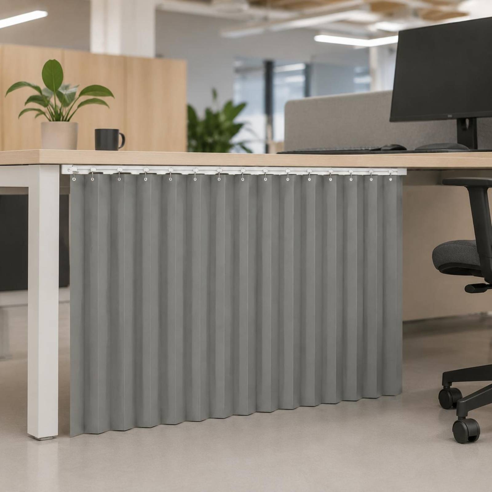 Desk Privacy Curtain Wind Bloc – обзор и цена Office Furniture And Desks
