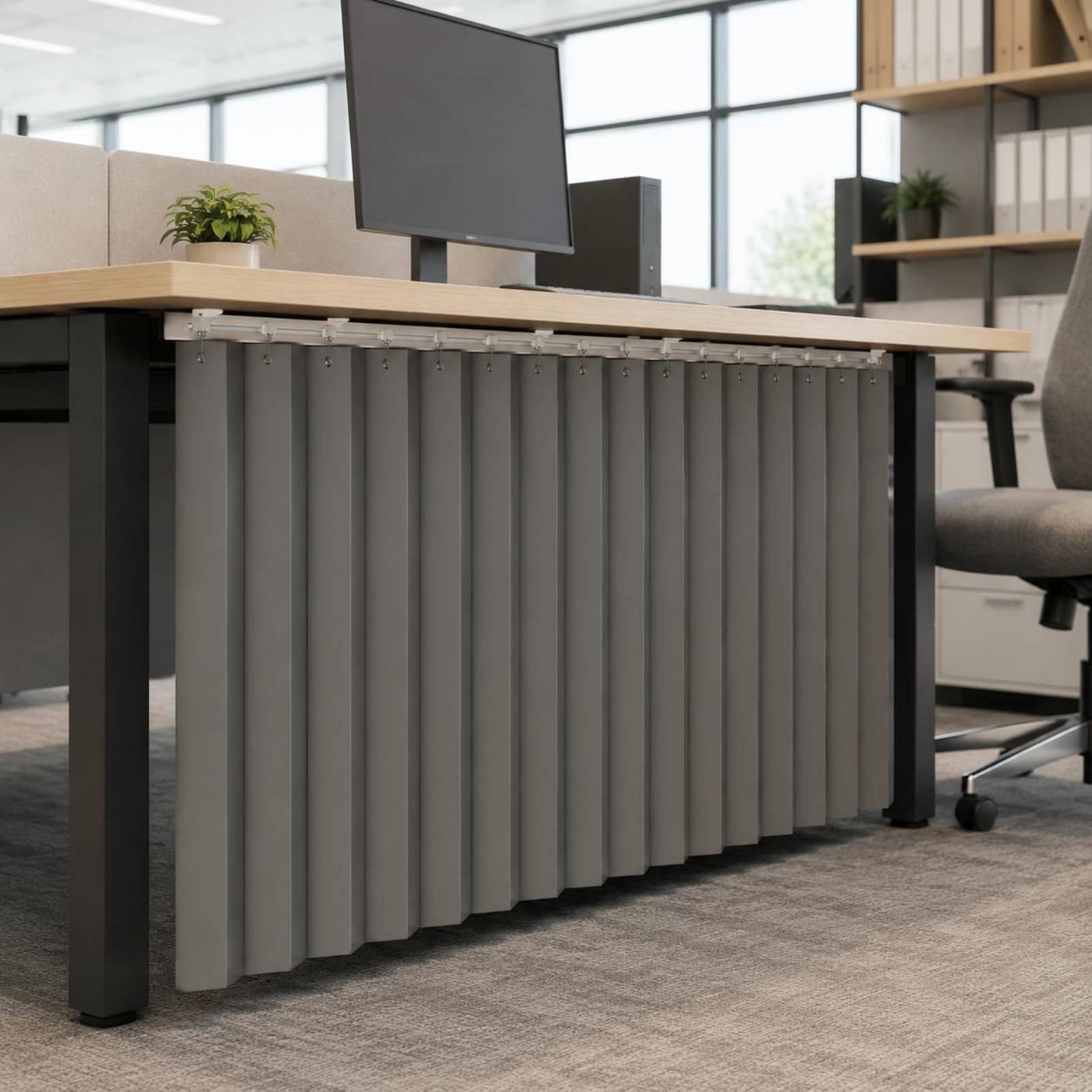 Desk Privacy Curtain Wind Bloc – обзор и цена Office Furniture And Desks