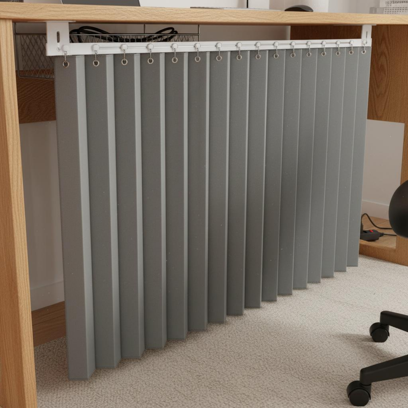 Desk Privacy Curtain Wind Bloc – обзор и цена Office Furniture And Desks
