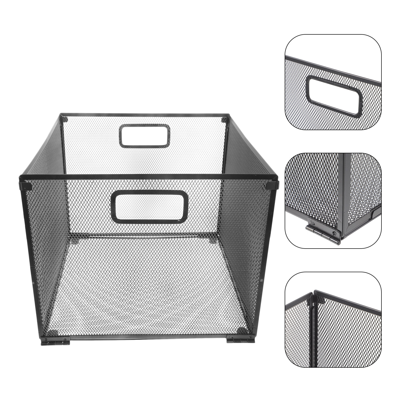File Box Storage Basket Iron M – обзор и цена Paper Basket Mesh