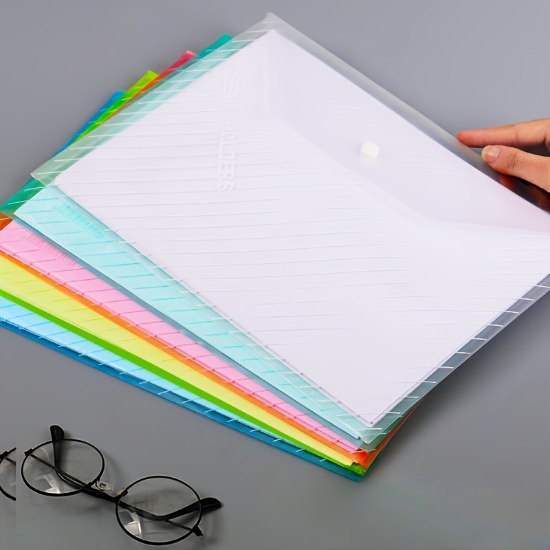 5/10 Pcs/set A4 Transparent Fi – обзор и цена Binder Storage Box
