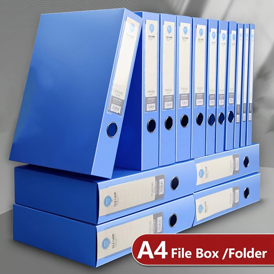 1pcs Foldable A4 File Folders, – обзор и цена Binder Storage Box