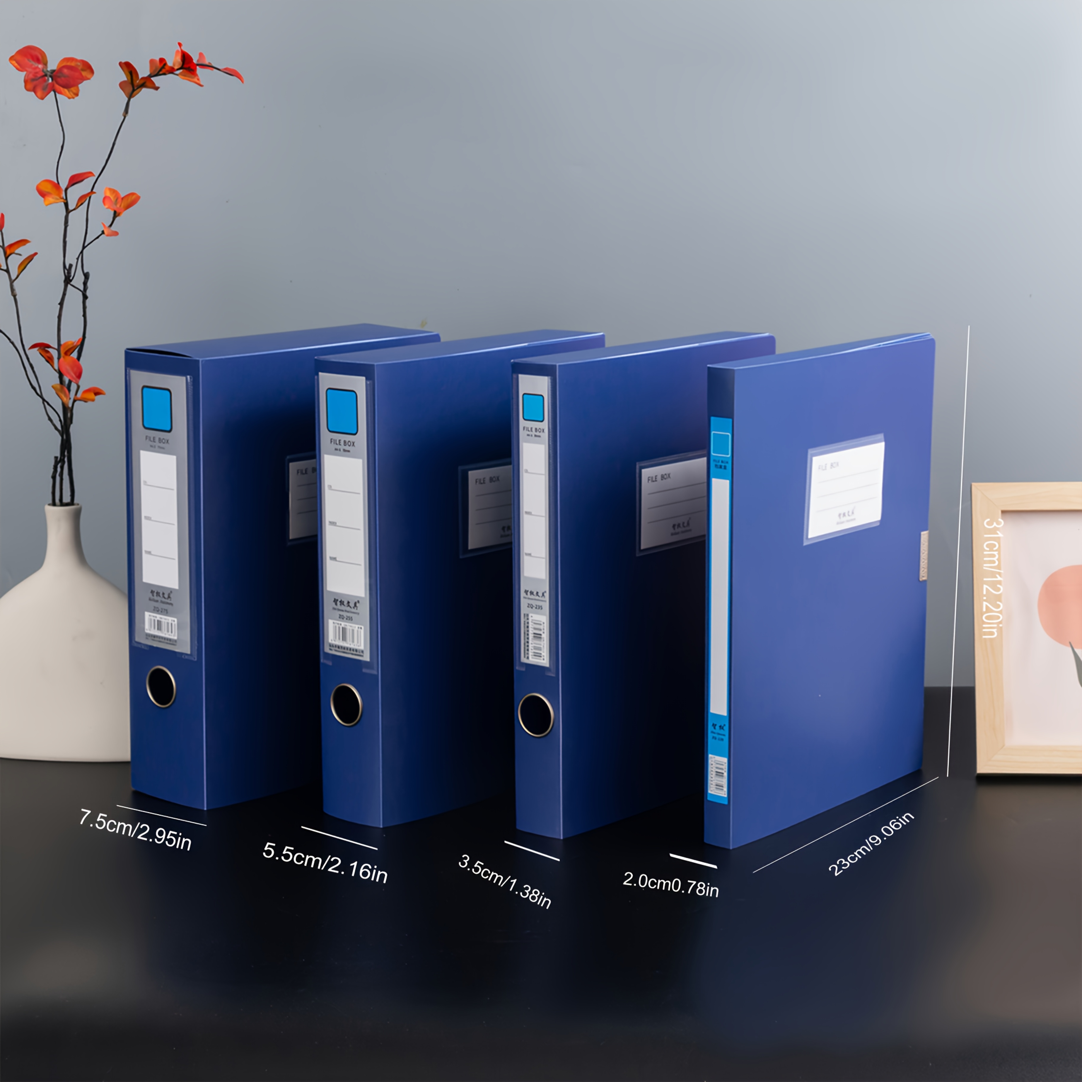 1pcs Foldable A4 File Folders, – обзор и цена Binder Storage Box