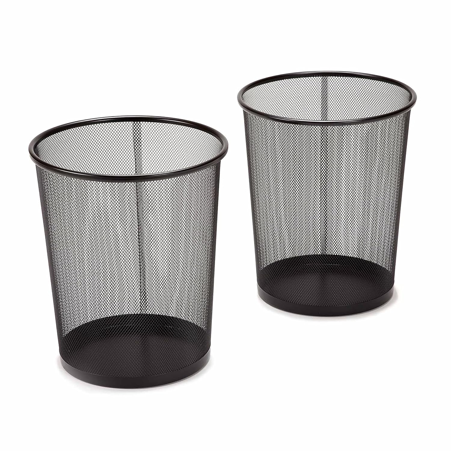 2-Pack Steel Mesh Round Trashc – обзор и цена Paper Basket Mesh