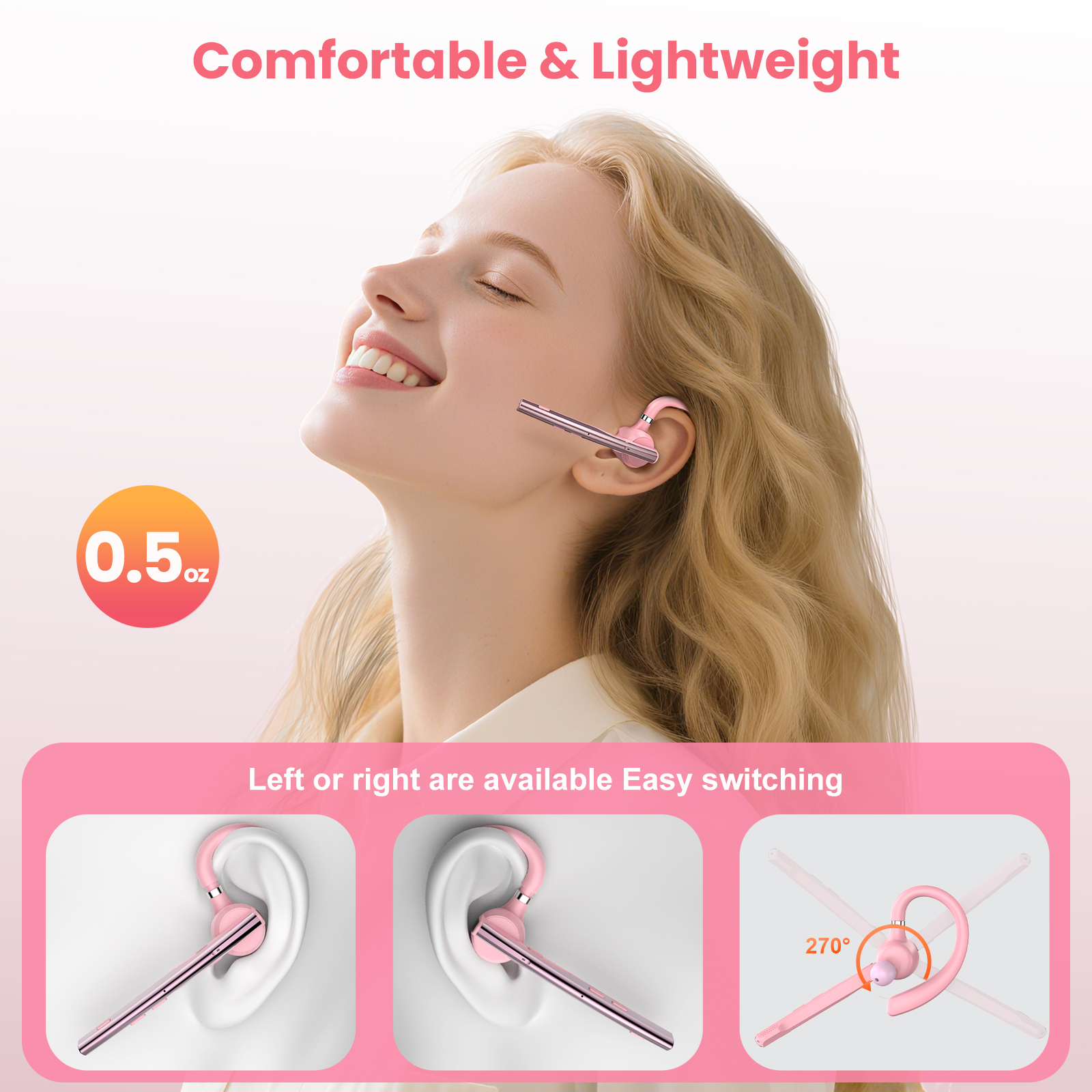 New Bee M54 Wireless Bluetooth – обзор и цена Telephone Headset Office