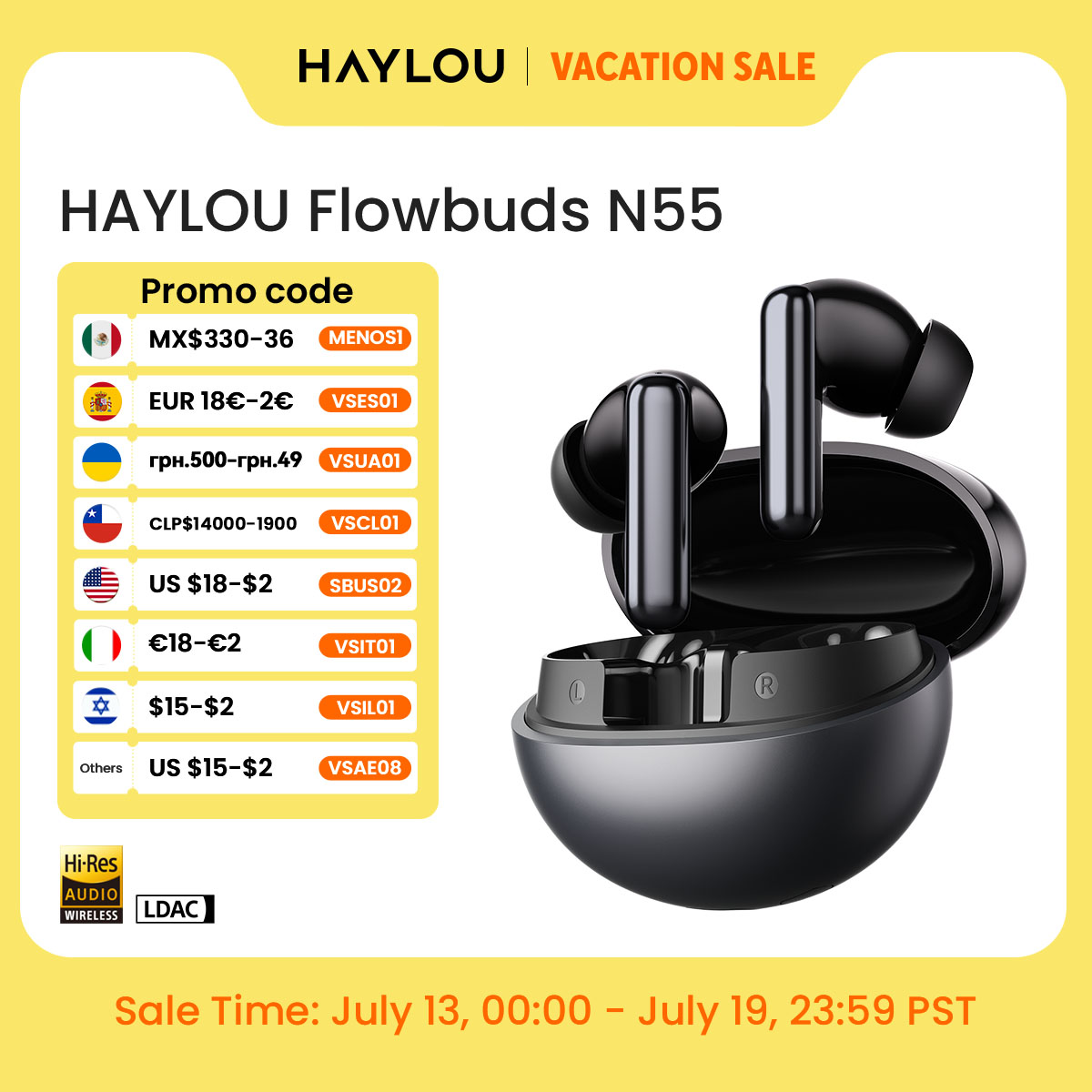 HAYLOU Flowbuds N55 Wireless E – обзор и цена Telephone Headset Office