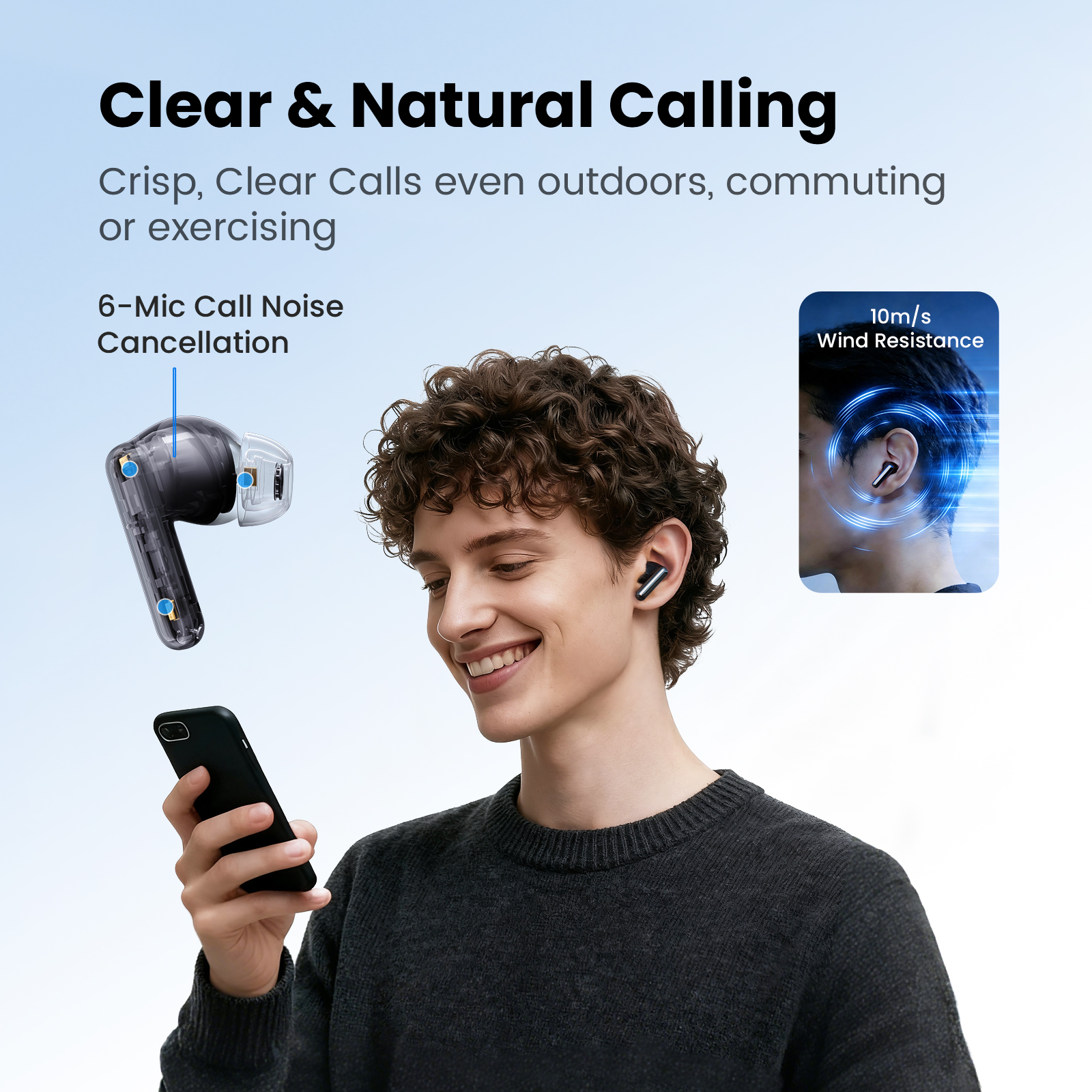 HAYLOU Flowbuds N55 Wireless E – обзор и цена Telephone Headset Office