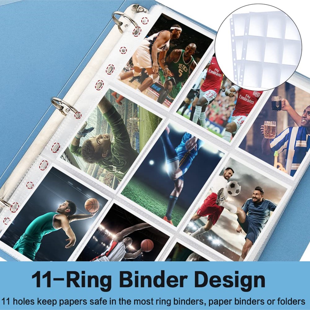 50 Sheets 9 Pocket Single Side – обзор и цена Binder Storage Box