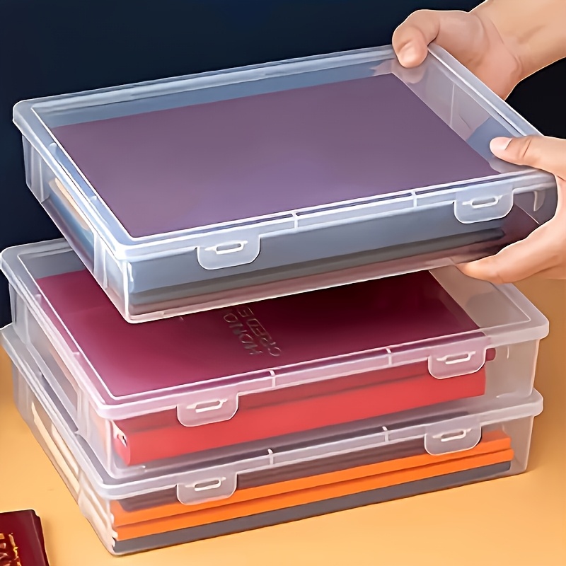 1pc A4 Large Transparent Flip  – обзор и цена Binder Storage Box