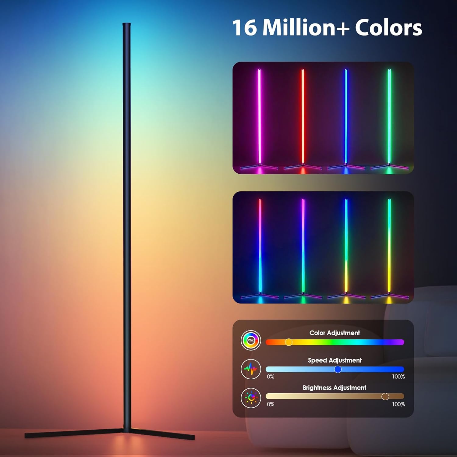 RGB Dream Color Floor Lamp wit – обзор и цена Floor Lamp Arched