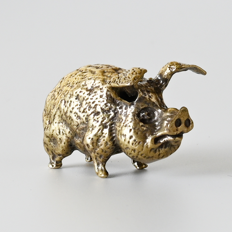 Vintage Brass Pig Small Orname – обзор и цена Office Furniture Equipment