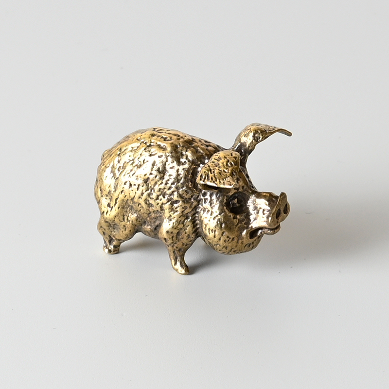 Vintage Brass Pig Small Orname – обзор и цена Office Furniture Equipment