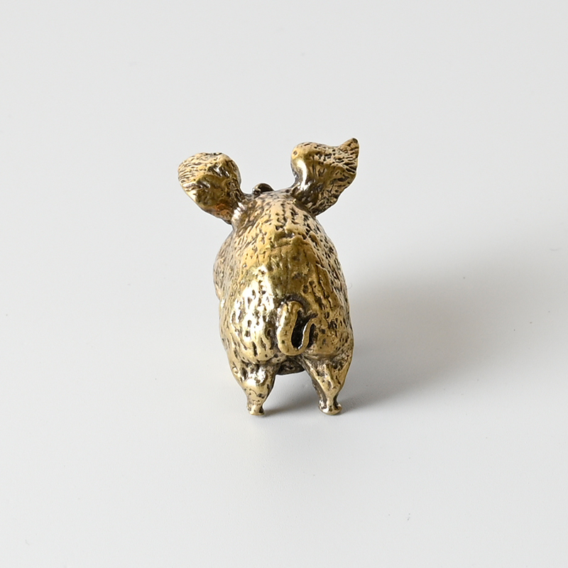 Vintage Brass Pig Small Orname – обзор и цена Office Furniture Equipment