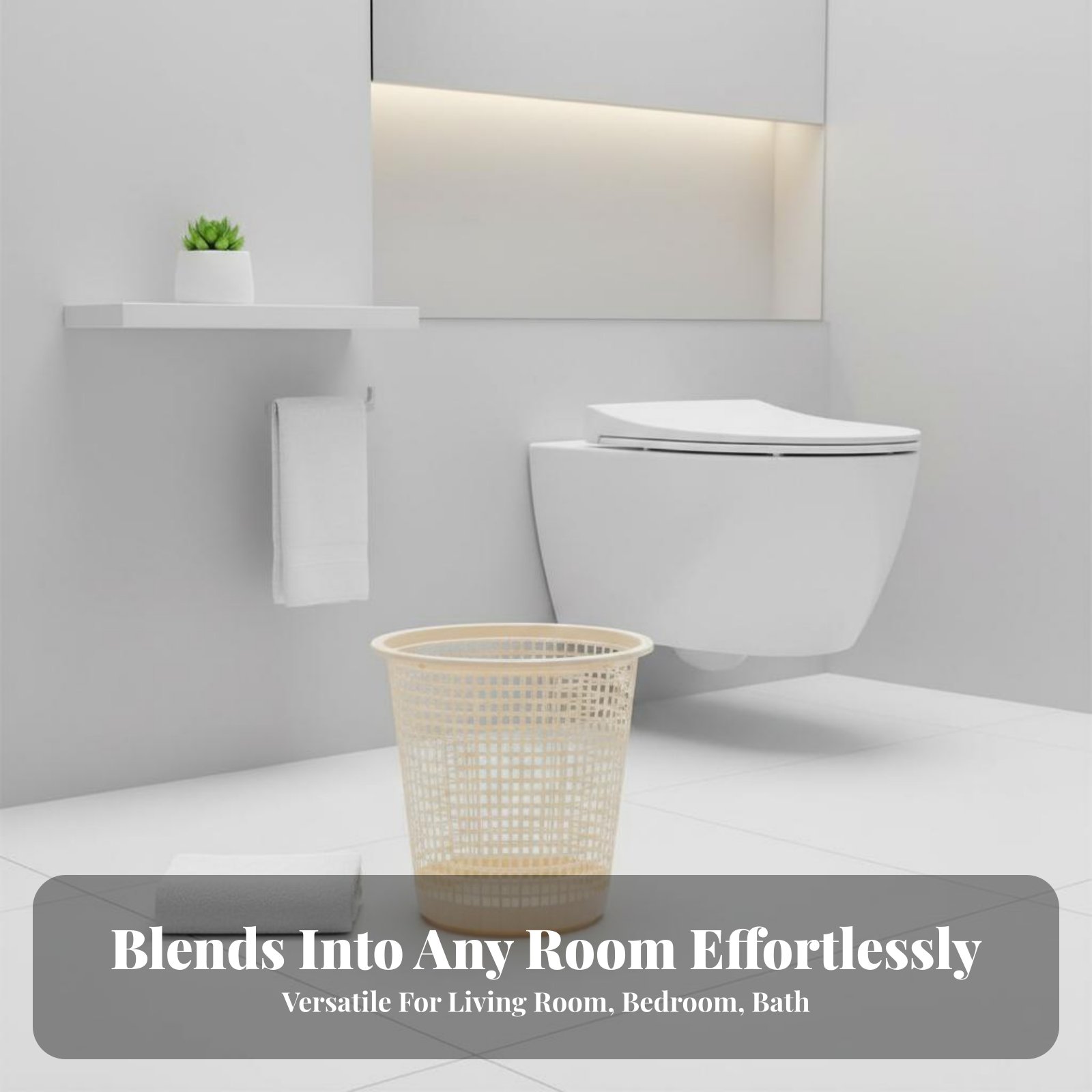 Hollow-Vented Wastebasket Unco – обзор и цена Paper Basket Mesh