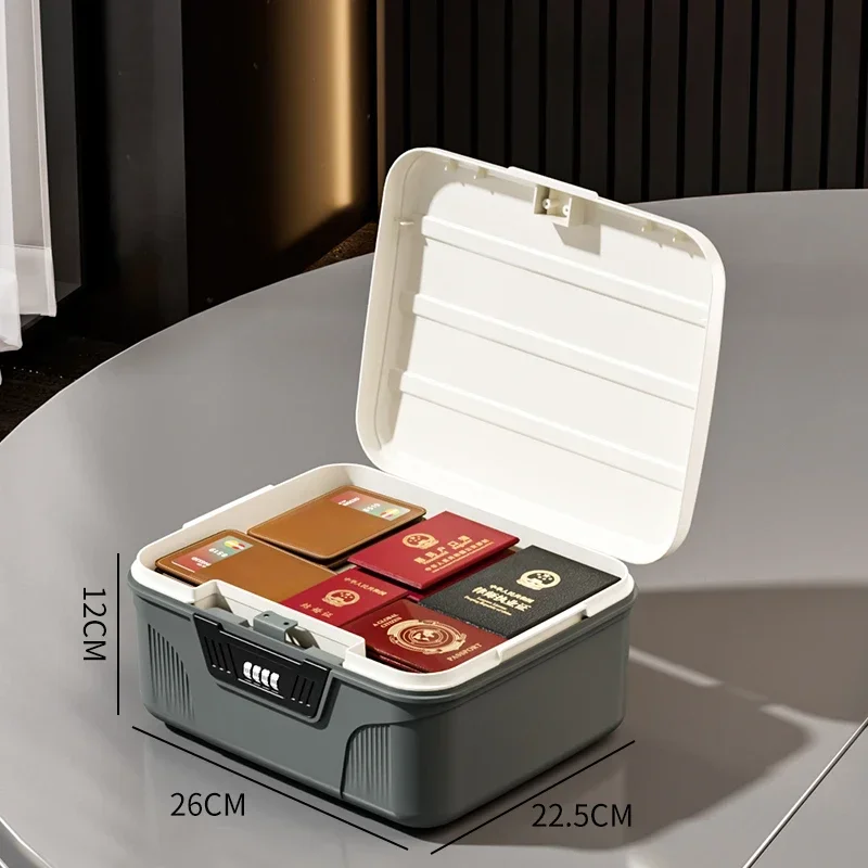 Portable Password Lock Safe Bo – обзор и цена Binder Storage Box