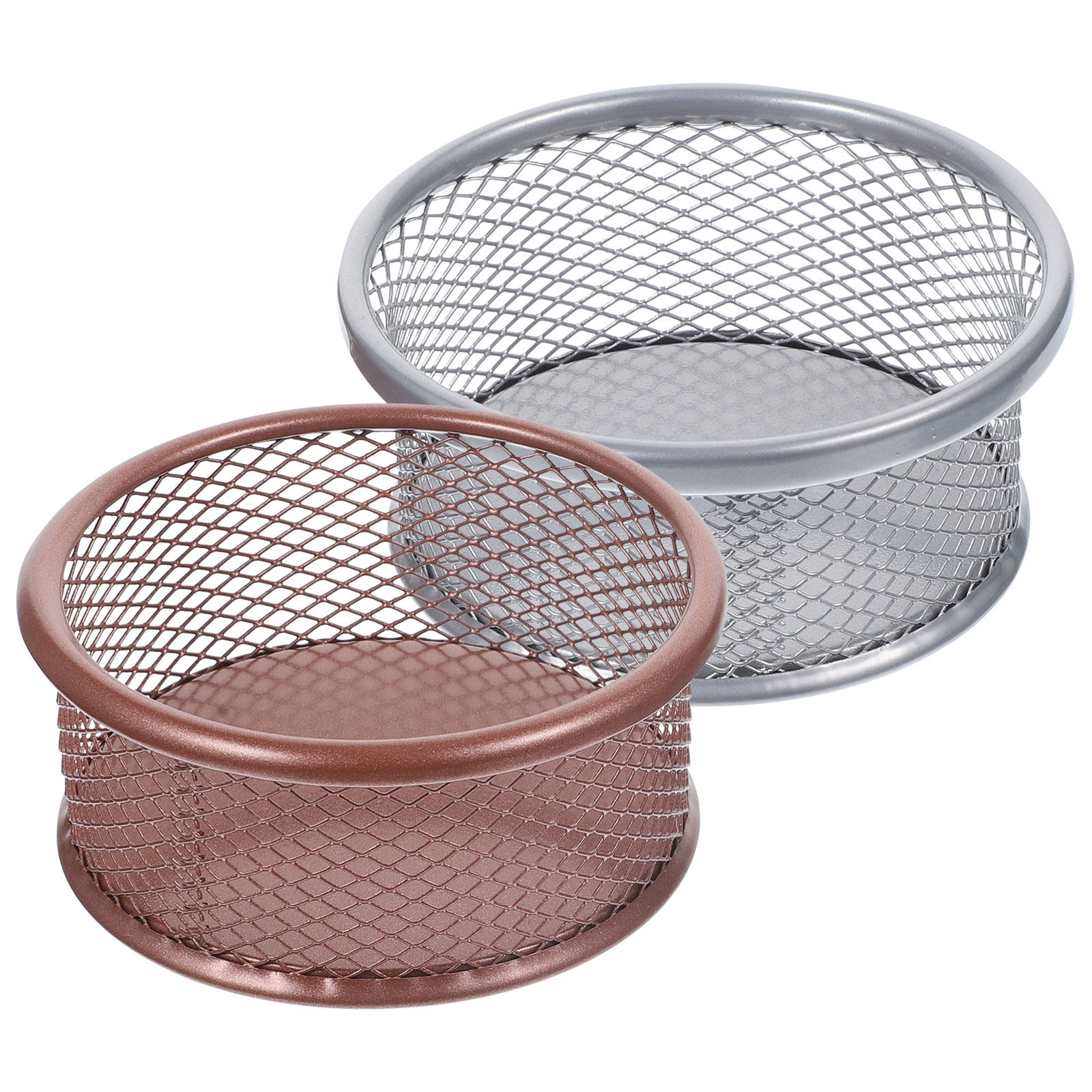 2Pcs Metal Paperclip Holders M – обзор и цена Paper Basket Mesh