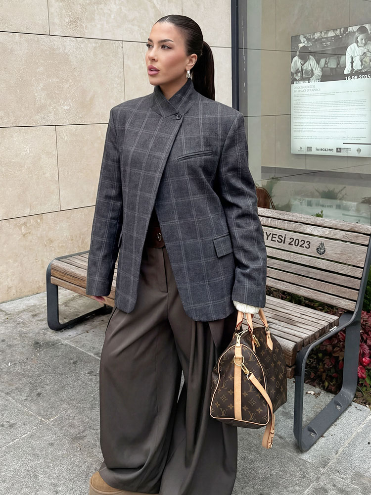 HH 2026 Spring Plaid Blazer Ja – обзор и цена Coat Rack Standing