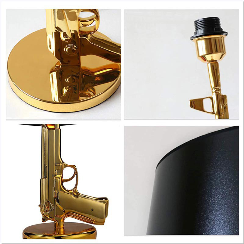 Gold Plated Pistol Table Desk  – обзор и цена Floor Lamp Arched