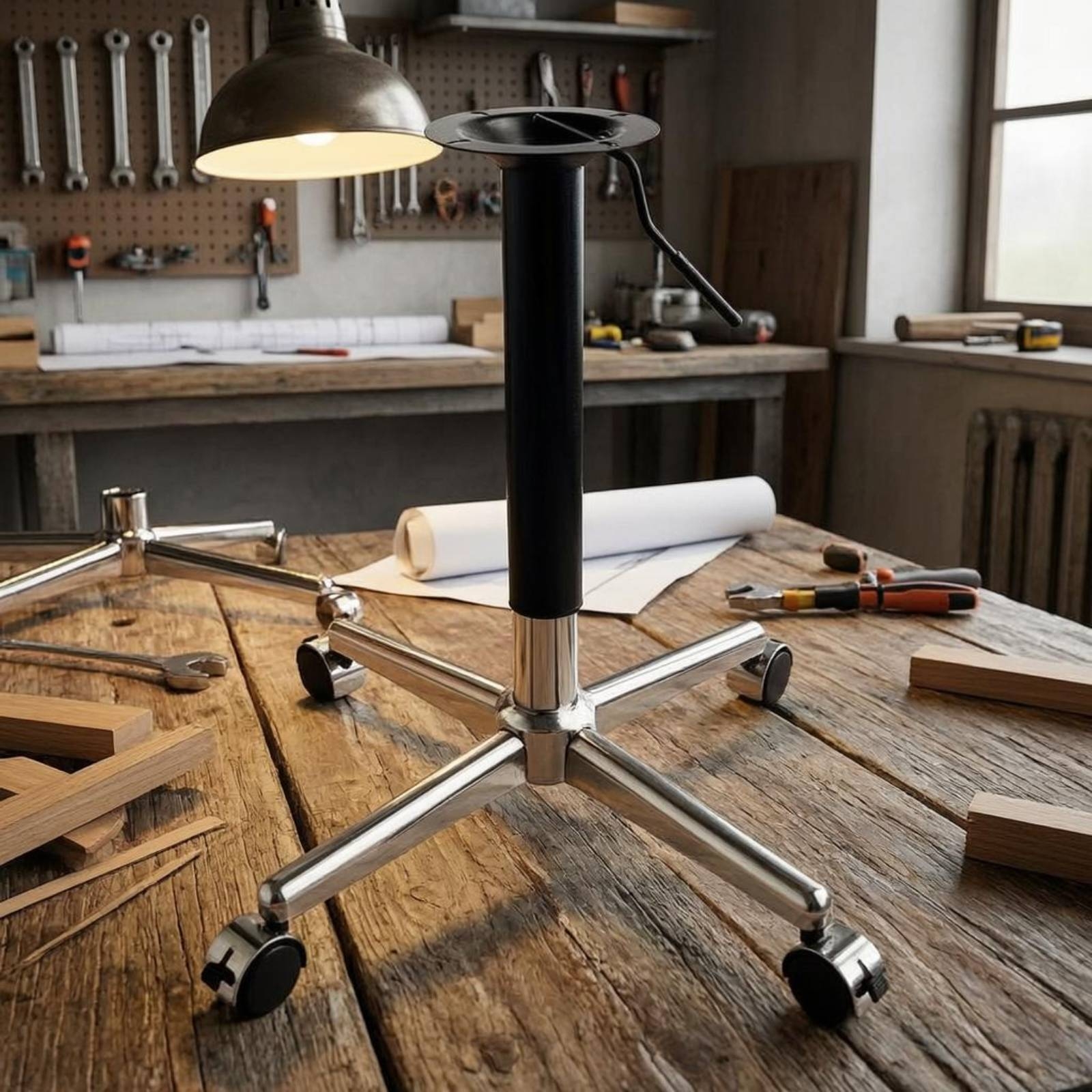 Mobile Desk Base Metal Caster  – обзор и цена Office Furniture And Desks