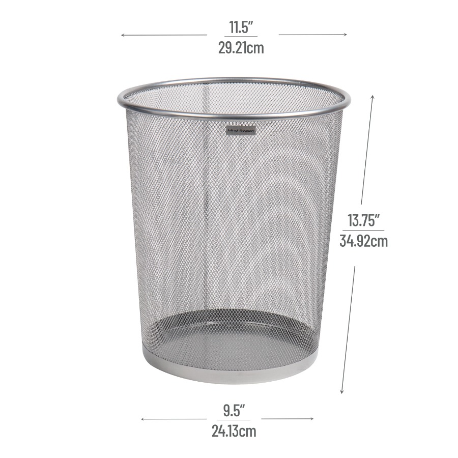 Mesh Trash Can 16.65L 4.4 gal  – обзор и цена Paper Basket Mesh