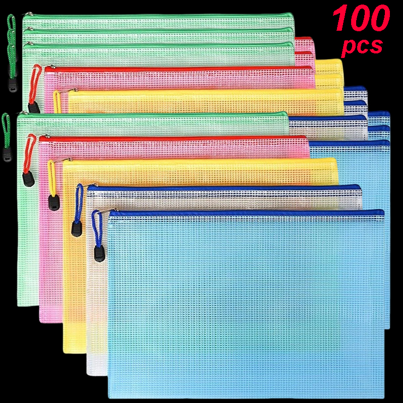 5-100PCS Stationery Storage Fo – обзор и цена Binder Storage Box
