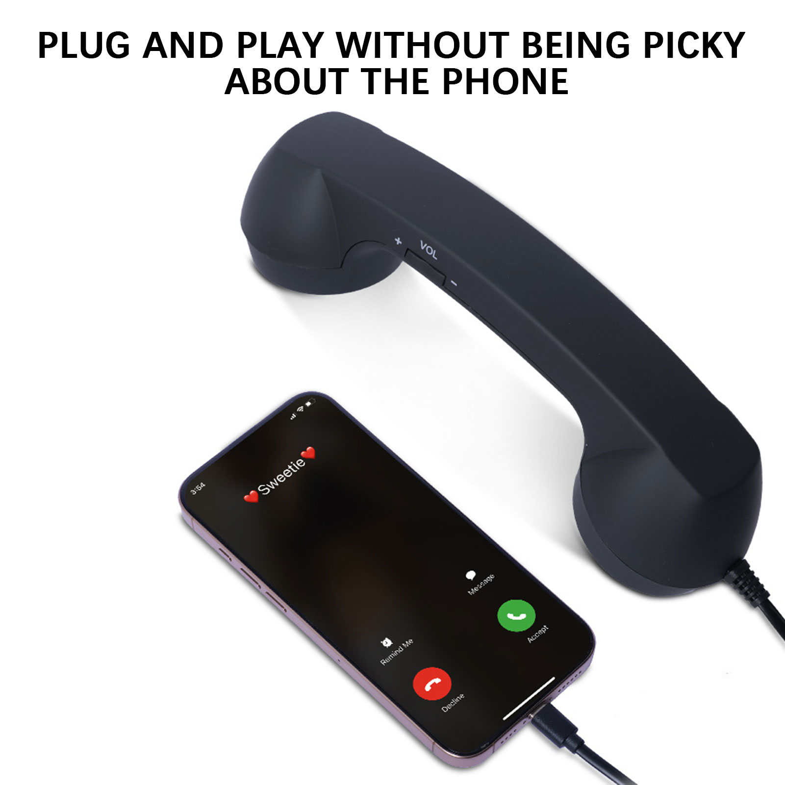 2026 New Retro Style Type-C Ph – обзор и цена Telephone Headset Office