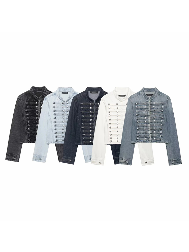 Women Holiday Chic Denim Jacke – обзор и цена Coat Rack Standing