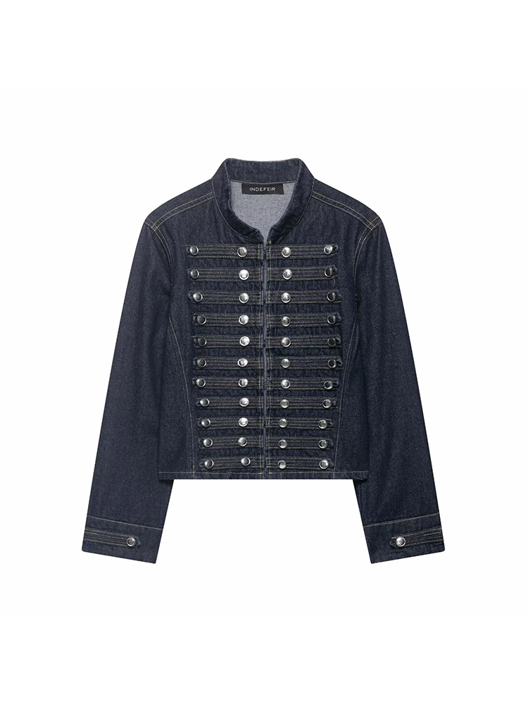 Women Holiday Chic Denim Jacke – обзор и цена Coat Rack Standing