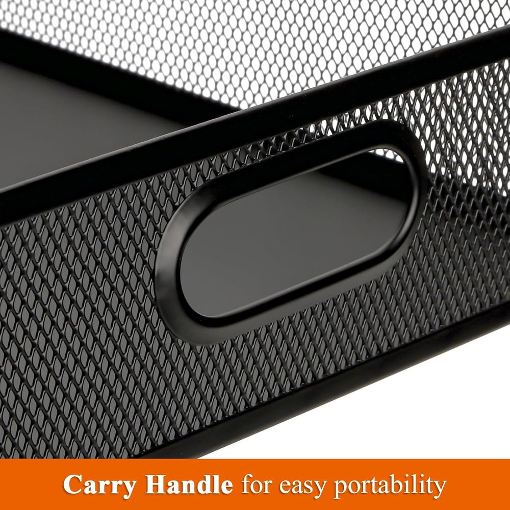 2-Tier Metal Mesh Desk Organiz – обзор и цена Paper Basket Mesh