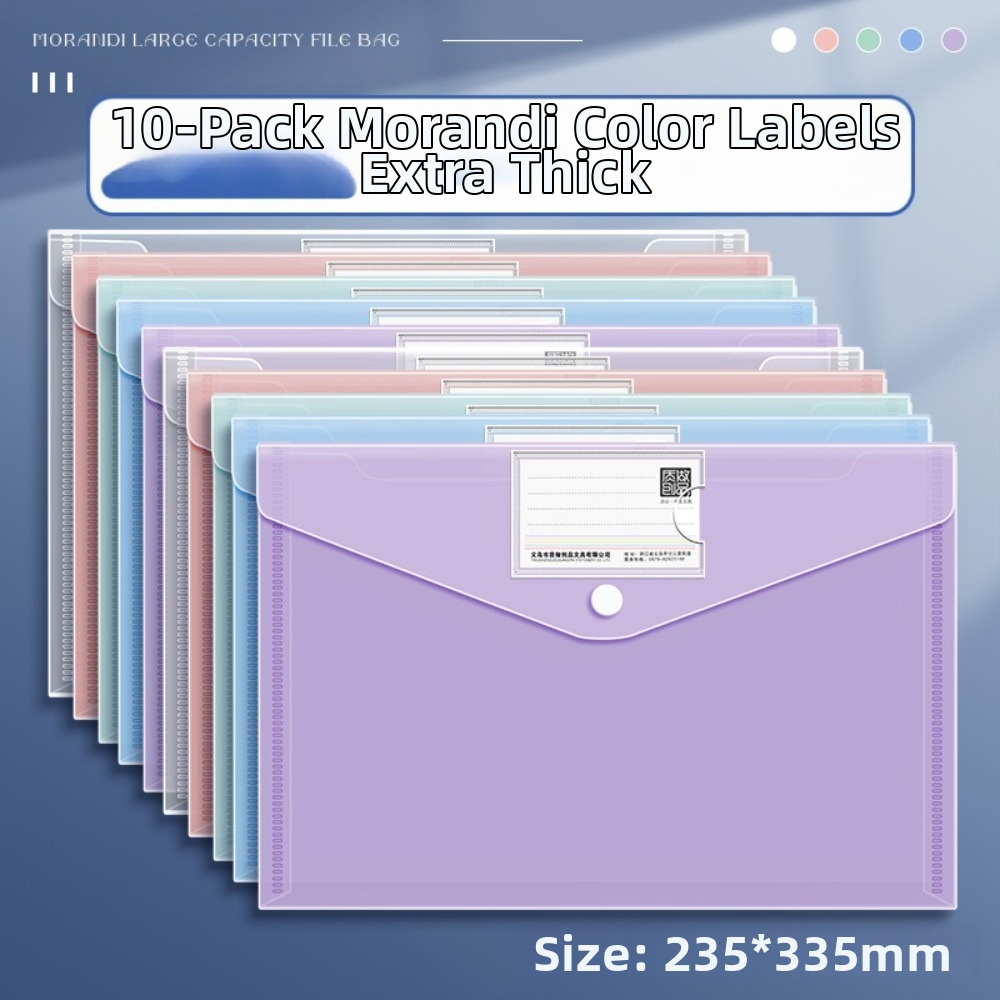 10 Pcs Clear A4 File Folders P – обзор и цена Binder Storage Box