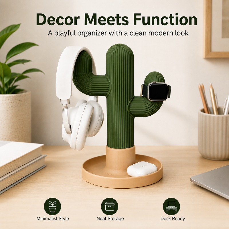 Minimalist Cactus Headset Stan – обзор и цена Telephone Headset Office