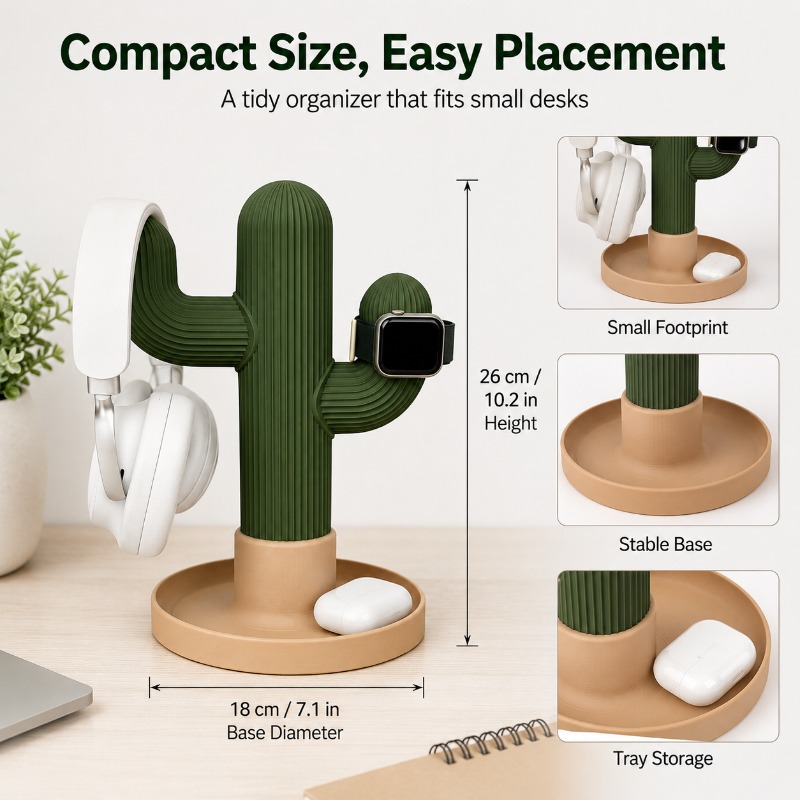 Minimalist Cactus Headset Stan – обзор и цена Telephone Headset Office